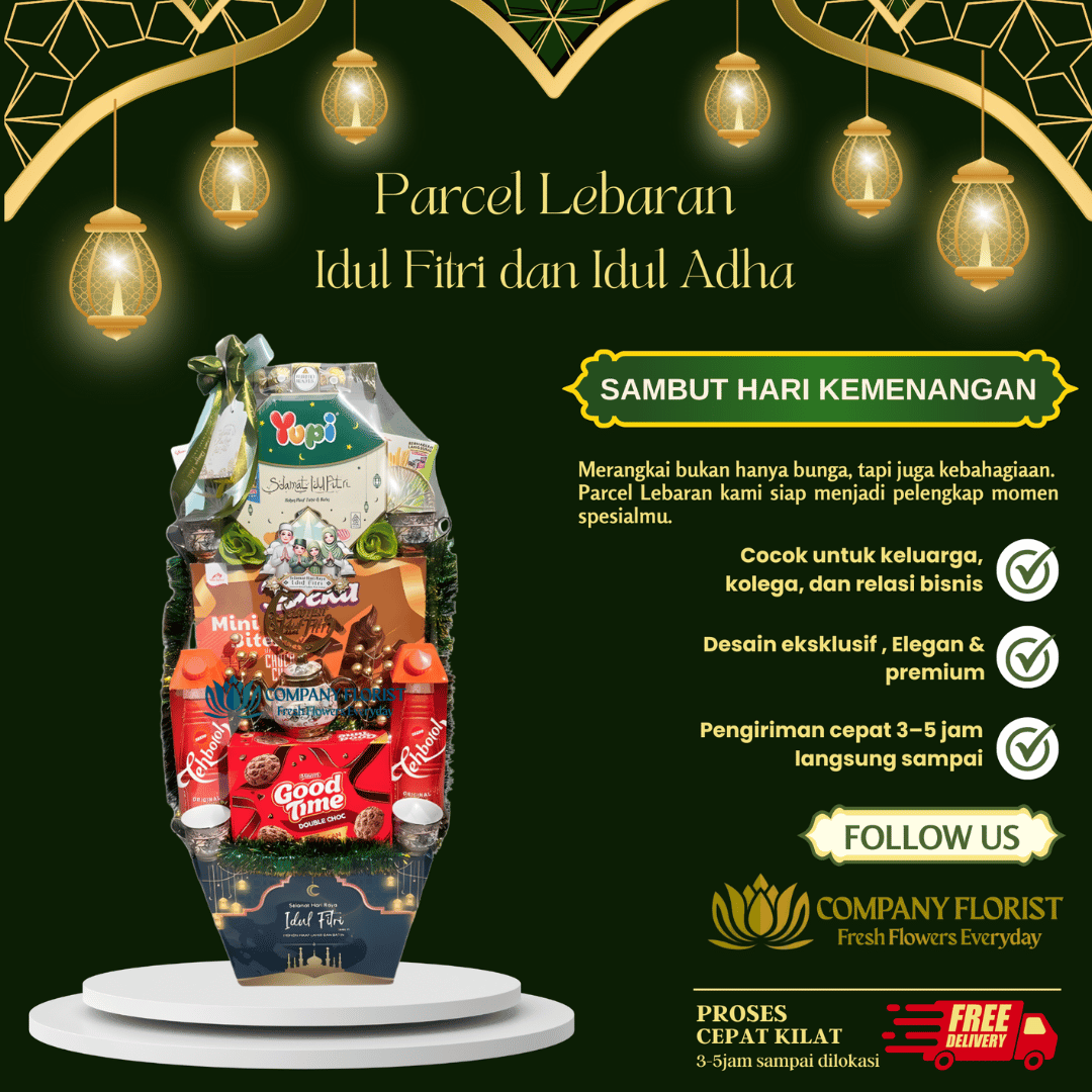 Hampers “Royal Eid Treats” – Suguhan Layaknya Bangsawan – Company Florist